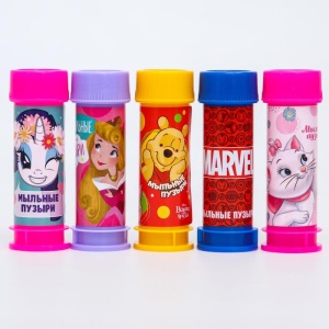 Мыльные пузыри DISNEY, МИКС 2, 45 мл   5055288