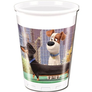 Стакан пл SECRET LIFE OF PETS 200мл 8штР