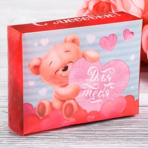 Сердце-пушистик "Для тебя", 11 см   2712055