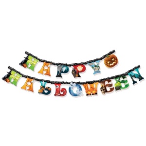 Гирлянда на люверсах "Happy Halloween", дл. 220 см   2239868