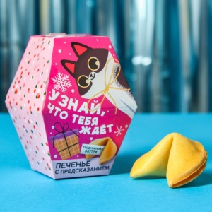 Печенье с предсказанием «Узнай, что тебя ждёт» 1 шт x 6 г 7059600