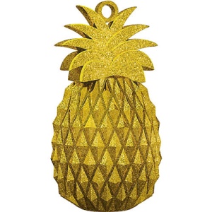 Грузик д/шара Ананас блеск золот 170гр/A