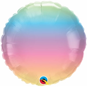 П Б/РИС 18" КРУГ Омбре Pastel