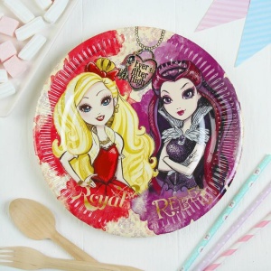 Тарелки "Эвер Афтер Хай"  23см (набор 8 шт) / Ever After High    1633633