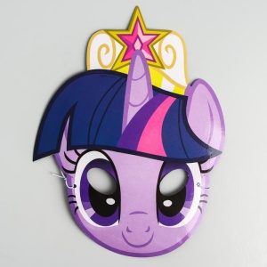 Маска карнавальная "Искорка", My Little Pony, 17,2 х 22 см   5276419
