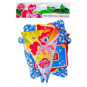 Гирлянда-буквы "Поздравляем! My Little Pony", 190 см