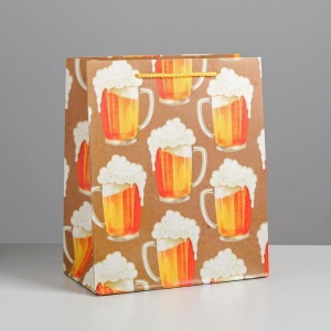 Пакет ламинированный вертикальный «Кружка пенного», ML 23 × 27 × 11,5 см   4733826