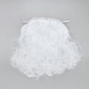 Карнавальная борода "Дед мороз" на резинке 30 грамм, 26 см 1115981